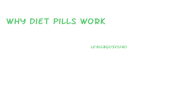 Why Diet Pills Work