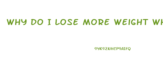 Why Do I Lose More Weight When Not Exercising