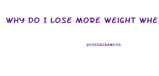 Why Do I Lose More Weight When Not Exercising