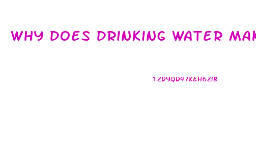 Why Does Drinking Water Make You Lose Weight