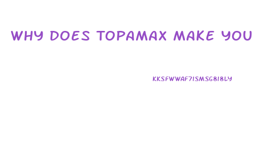 Why Does Topamax Make You Lose Weight