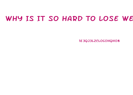 Why Is It So Hard To Lose Weight After 40