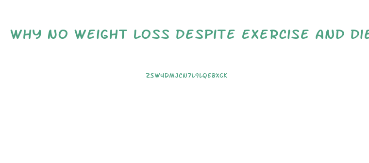 Why No Weight Loss Despite Exercise And Diet
