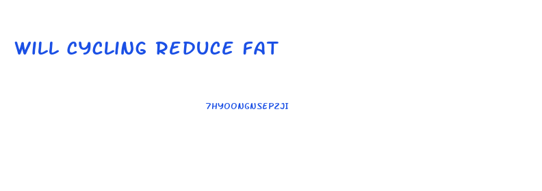 Will Cycling Reduce Fat