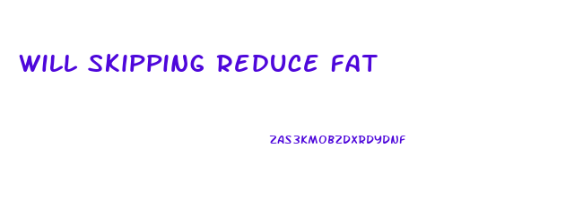 Will Skipping Reduce Fat