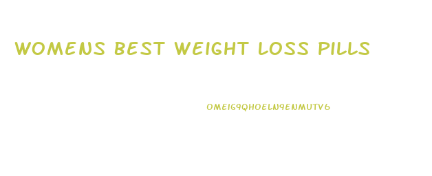 Womens Best Weight Loss Pills