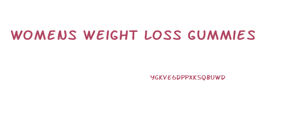 Womens Weight Loss Gummies