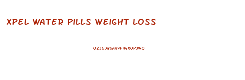 Xpel Water Pills Weight Loss