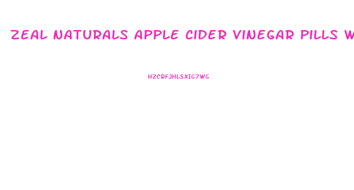 Zeal Naturals Apple Cider Vinegar Pills Weight Loss