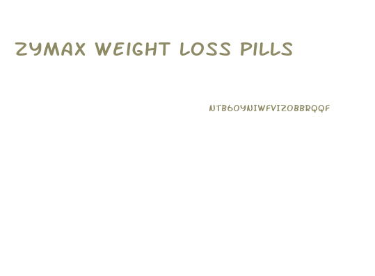 Zymax Weight Loss Pills