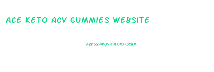 ace keto acv gummies website