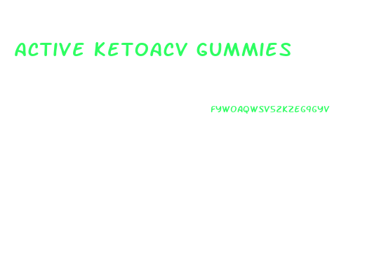 active ketoacv gummies