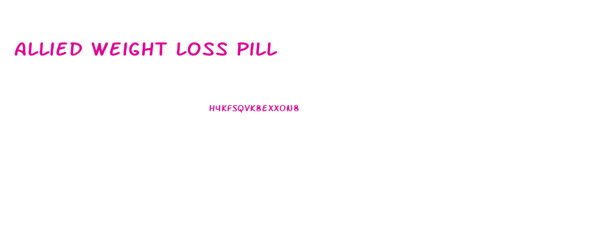 allied weight loss pill