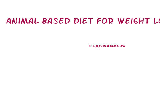 animal based diet for weight loss