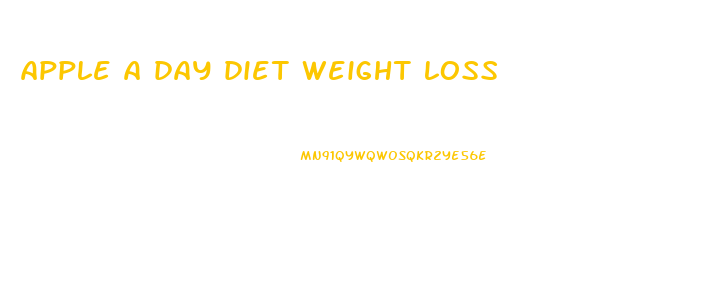 apple a day diet weight loss