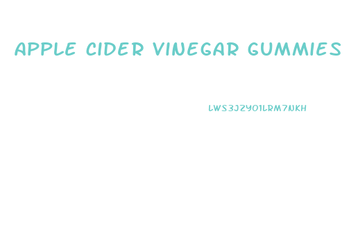 apple cider vinegar gummies keto friendly