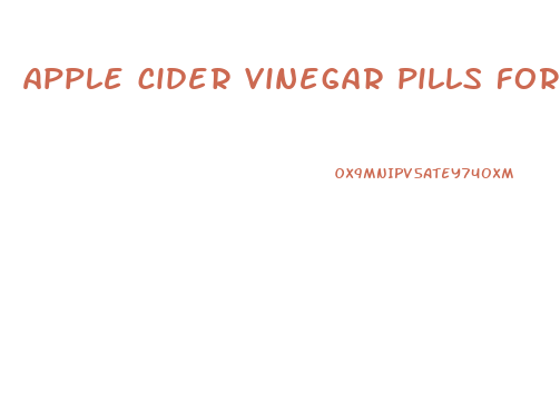 apple cider vinegar pills for weight loss reviews