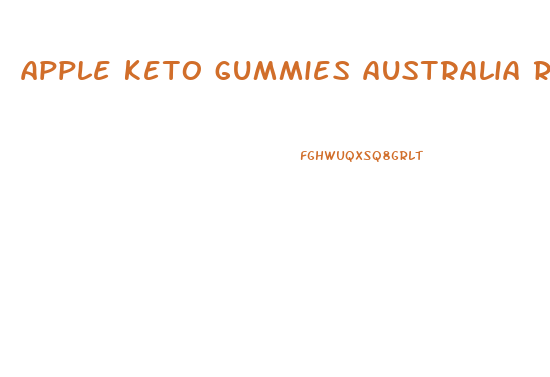 apple keto gummies australia review