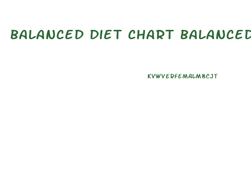 balanced diet chart balanced diet chart for weight loss
