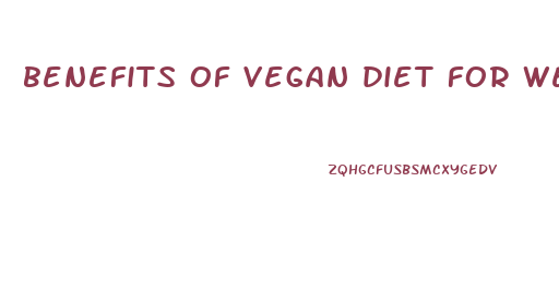 benefits of vegan diet for weight loss