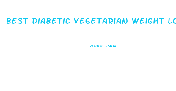 best diabetic vegetarian weight loss diet