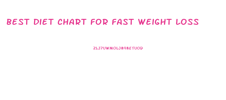 best diet chart for fast weight loss