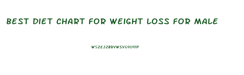 best diet chart for weight loss for male