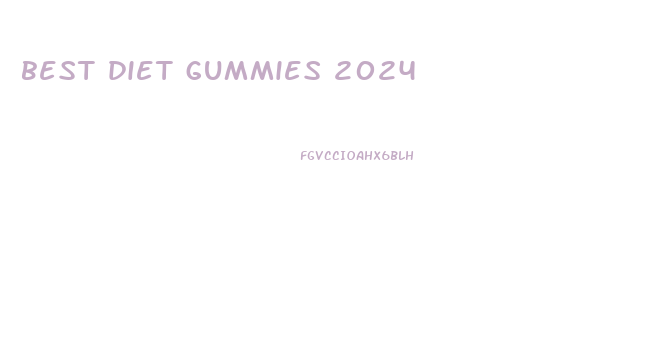 best diet gummies 2024