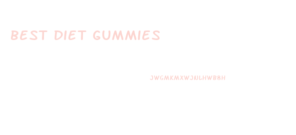 best diet gummies