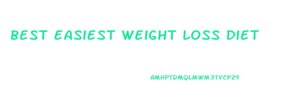 best easiest weight loss diet