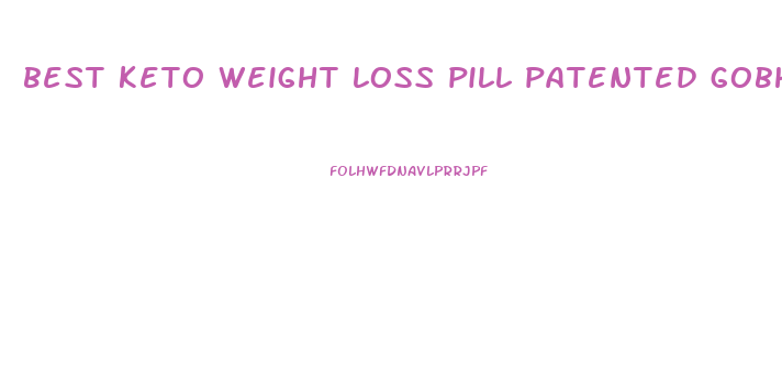 best keto weight loss pill patented gobhb