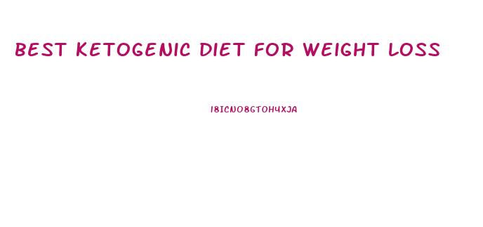 best ketogenic diet for weight loss