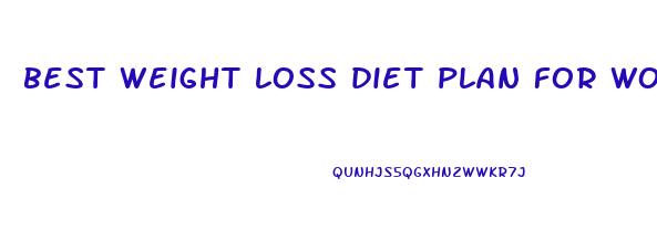 best weight loss diet plan for women
