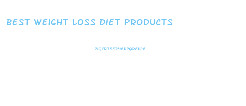 best weight loss diet products