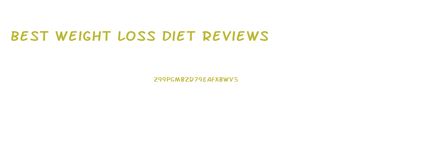 best weight loss diet reviews