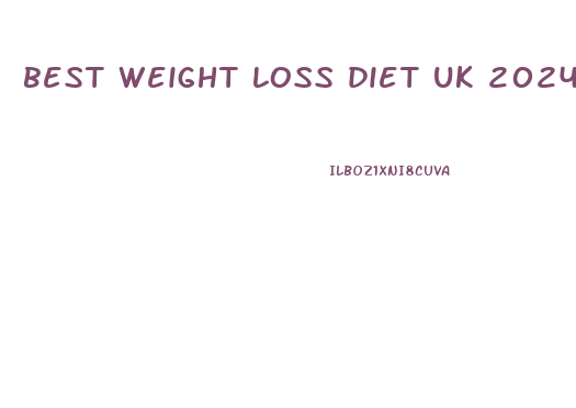best weight loss diet uk 2024