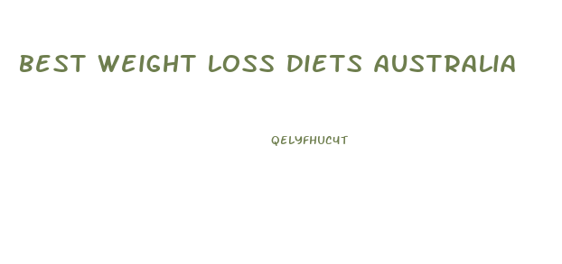 best weight loss diets australia