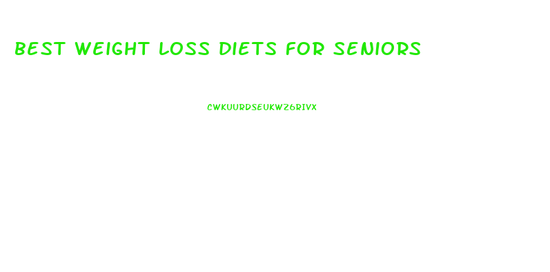 best weight loss diets for seniors