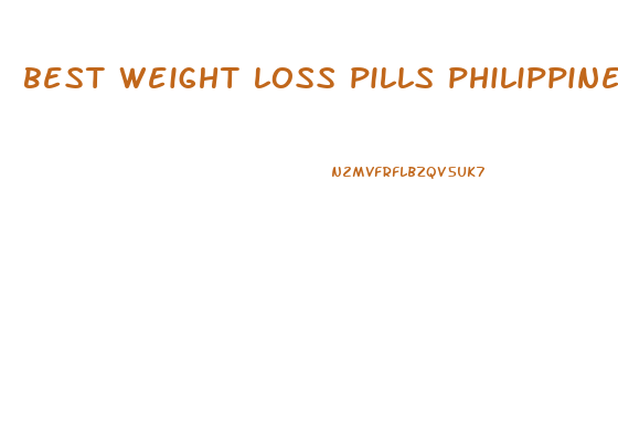 best weight loss pills philippines