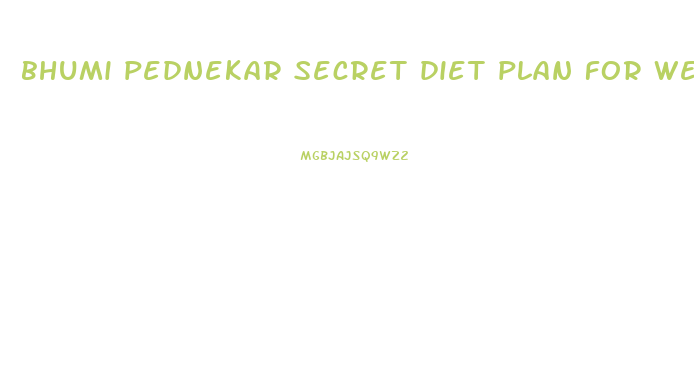 bhumi pednekar secret diet plan for weight loss