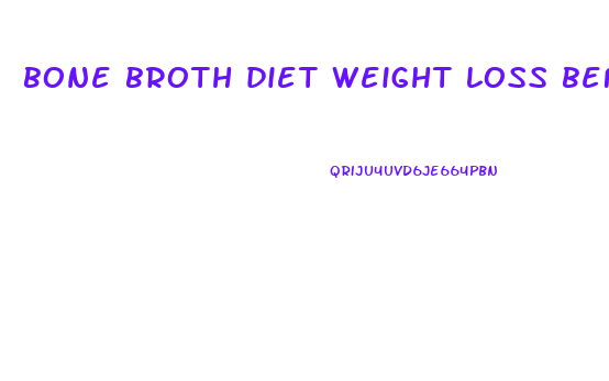 bone broth diet weight loss before and after