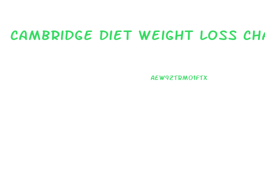 cambridge diet weight loss chart