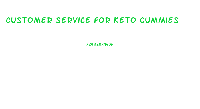 customer service for keto gummies