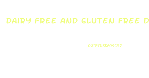 dairy free and gluten free diet for weight loss