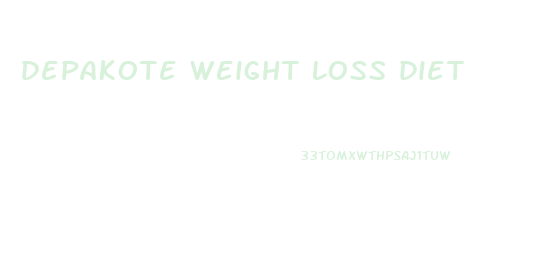 depakote weight loss diet