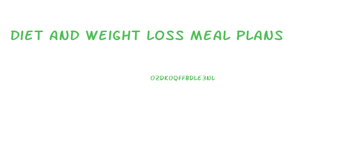 diet and weight loss meal plans