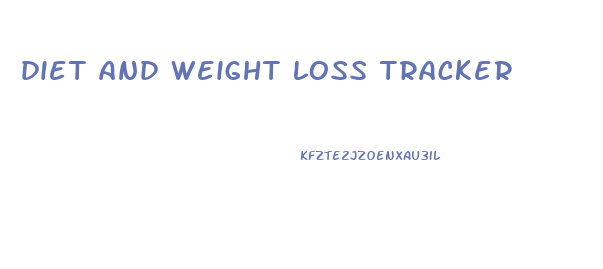 diet and weight loss tracker