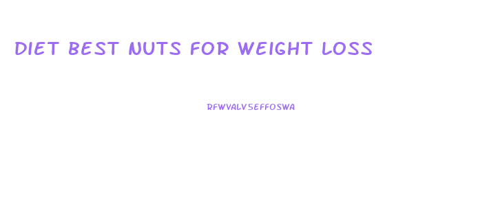 diet best nuts for weight loss
