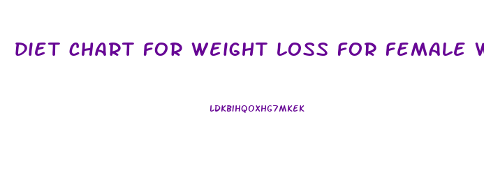 diet chart for weight loss for female with thyroid