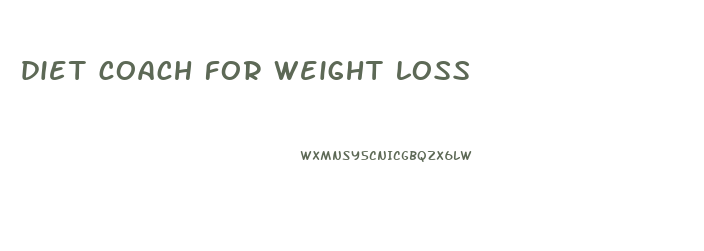 diet coach for weight loss